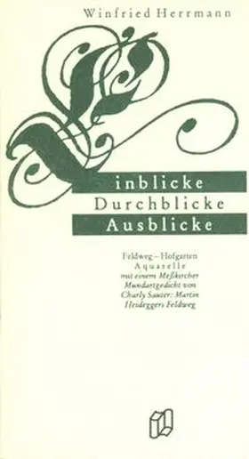 Hermann |  Einblicke | Loseblattwerk |  Sack Fachmedien