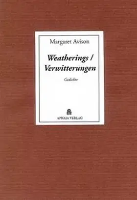 Avison / Nusser / Wetzel |  Weatherings /Verwitterungen | Buch |  Sack Fachmedien