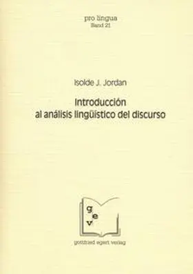 Jordan |  Introducción al análisis linguístico del discurso | Buch |  Sack Fachmedien