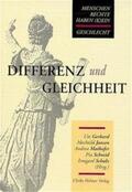Gerhard / Jansen / Maihofer |  Differenz und Gleichheit | Buch |  Sack Fachmedien