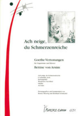 Arnim / Moering / Schmiedel |  Goethe-Vertonungen für Singstimme und Klavier | Buch |  Sack Fachmedien