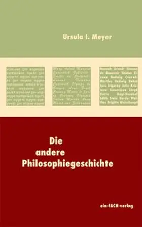 Meyer |  Die andere Philosophiegeschichte | eBook | Sack Fachmedien