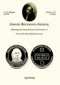 Johann Beckmann-Gesellschaft e.V. |  Johann Beckmann-Journal 9/10. Jahrgang 1995/9 | Buch |  Sack Fachmedien