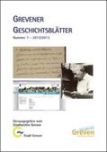 Stadtarchiv Greven |  Grevener Geschichtsblätter. Publikationen aus dem Stadtarchiv Greven / 2012/2013 | Buch |  Sack Fachmedien