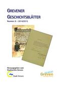Stadtarchiv Greven |  Grevener Geschichtsblätter. Publikationen aus dem Stadtarchiv Greven / 2014/2015 | Buch |  Sack Fachmedien