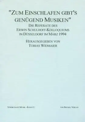 Widmaier | Zum Einschlafen gibt's genügend Musiken | Buch | 978-3-928770-41-5 | sack.de