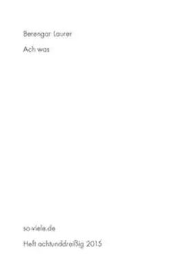 Laurer / Kretschmer |  so viele Heft 38 | Buch |  Sack Fachmedien