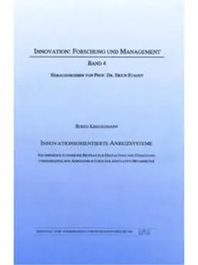 Kriegesmann / Staudt |  Innovationsorientierte Anreizsysteme | Buch |  Sack Fachmedien