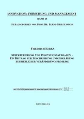 Kerka / Kriegesmann | Strukturierung von Innovationsaufgaben | Buch | 978-3-928854-19-1 | sack.de