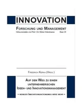 Kriegesmann |  Auf dem Weg zu einem unternehmerischen Ideen- und Innovationsmanagement | Buch |  Sack Fachmedien