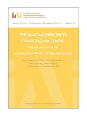 Kriegesmann |  Vertrauensorientiertes Changemanagement | Buch |  Sack Fachmedien