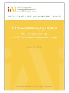 Kriegesmann |  Verschwendungsarm Arbeiten | Buch |  Sack Fachmedien
