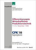 Neugebauer |  Offensivkonzepte wirtschaftlicher Produktionstechnik CPK 98 | Buch |  Sack Fachmedien