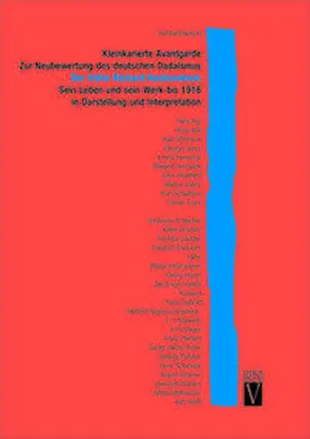 Nenzel |  Kleinkarierte Avantgarde. Zur Neubewertung des deutschen Dadaismus. Der frühe Richard Huelsenbeck | Buch |  Sack Fachmedien