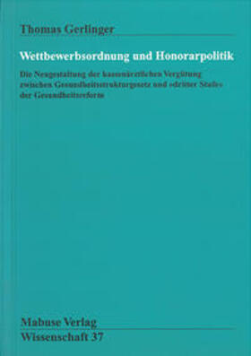Gerlinger | Gerlinger: Wettbewerbsordnung | Buch | 978-3-929106-42-8 | sack.de