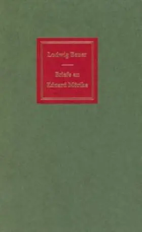 Bauer / Zeller / Simon |  Briefe an Eduard Mörike | Buch |  Sack Fachmedien
