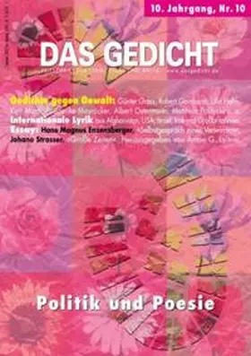 Drawert / Kunert / Marti |  Das Gedicht. Zeitschrift /Jahrbuch für Lyrik, Essay und Kritik / DAS GEDICHT Nr. 10 | Buch |  Sack Fachmedien