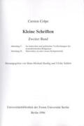 Haussig / Schlott / Colpe |  Kleine Schriften / Kleine Schriften | Buch |  Sack Fachmedien