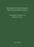 Kobuch / John / Cottin |  Meißnisch-sächsische Mittelalterstudien | Buch |  Sack Fachmedien