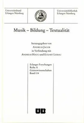 Jacob |  Musik - Bildung - Textualität | Buch |  Sack Fachmedien