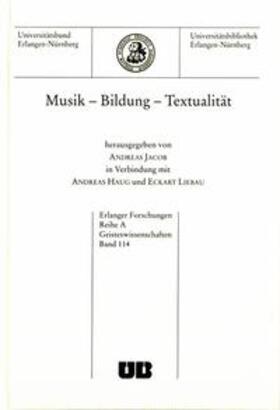 Jacob | Musik - Bildung - Textualität | Buch | 978-3-930357-82-6 | sack.de