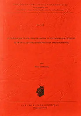 Jentzmik |  Zu Möglichkeiten und Grenzen typologischer Exegese in mittelalterlicher Predigt und Dichtung | Buch |  Sack Fachmedien