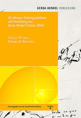 Warnke / Gerda Henkel Stiftung |  Könige als Künstler | Buch |  Sack Fachmedien