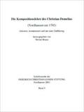 Braun |  Die Kompositionslehre des Christian Demelius | Buch |  Sack Fachmedien