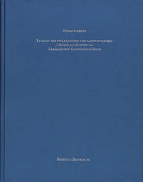 Schmidt |  Katalog der ptolemäischen und kaiserzeitlichen Objekte aus Ägypten im Akademischen Kunstmuseum Bonn | Buch |  Sack Fachmedien