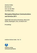 Stiller / Brennan / Meer |  Managing Ubiquitous Communications and Services 2011 | Buch |  Sack Fachmedien