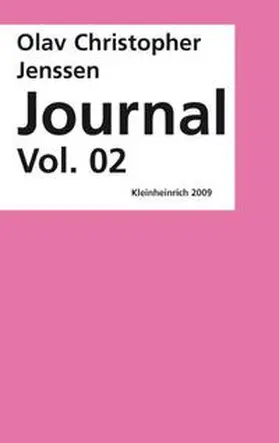 Jenssen |  Journal Volume 02 | Buch |  Sack Fachmedien
