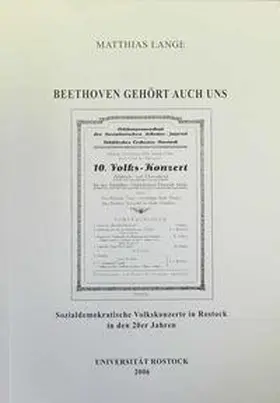 Lange |  Beethoven gehört auch uns | Buch |  Sack Fachmedien