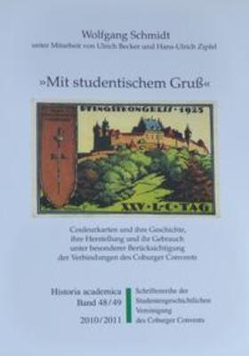 Schmidt / Frische | Mit studentischem Gruß | Buch | 978-3-930877-44-7 | sack.de