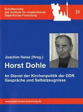 Berliner Institut für vergleichende Staat-Kirche-Forschung / Heise |  Horst Dohle | Buch |  Sack Fachmedien