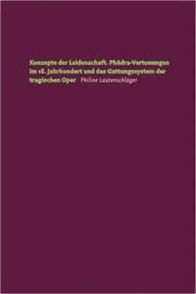 Lautenschläger |  Konzepte der Leidenschaft | Buch |  Sack Fachmedien