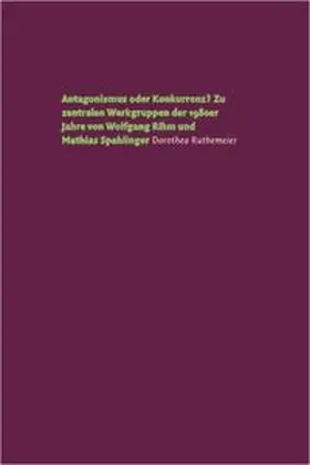 Ruthemeier |  Antagonismus oder Konkurrenz? | Buch |  Sack Fachmedien