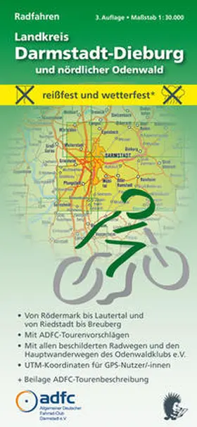 Messer |  Radfahren - Landkreis Darmstadt-Dieburg und nördlicher Odenwald | Sonstiges |  Sack Fachmedien
