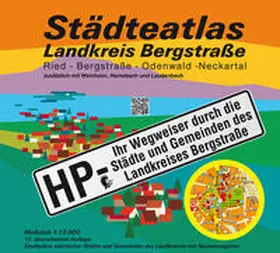 Messer / MeKi Landkarten GmbH |  Städteatlas Landkreis Bergstraße 1:13.000 | Buch |  Sack Fachmedien