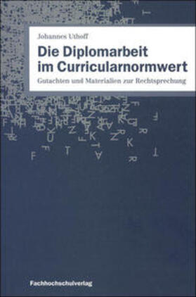 Uthoff | Die Diplomarbeit im Curricularnormwert | Buch | 978-3-931297-14-5 | sack.de