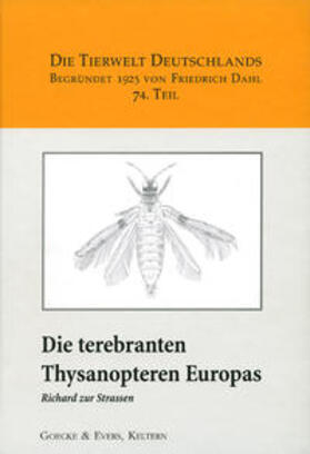 Strassen |  Die terebranten Thysanopteren Europas | Buch |  Sack Fachmedien