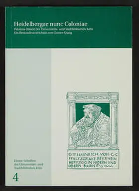 Quarg |  Heidelbergae nunc Coloniae | Buch |  Sack Fachmedien
