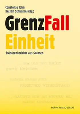 John / Schimmel |  GrenzFall Einheit | Buch |  Sack Fachmedien
