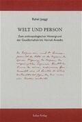 Jaeggi |  Welt und Person | Buch |  Sack Fachmedien