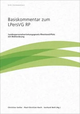 Augst / Bullerdiek / Clauss |  Basiskommentar zum LPersVG RP | Buch |  Sack Fachmedien