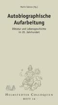 Sabrow |  Autobiographische Aufarbeitung | Buch |  Sack Fachmedien