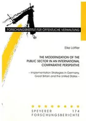 Löffler |  The Modernization of the Public Sector in an International Comparative Perspective | Buch |  Sack Fachmedien