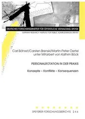 Böhret / Brenski / Oertel |  Personalrotation in der Praxis | Buch |  Sack Fachmedien