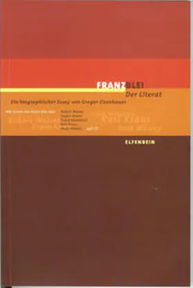 Eisenhauer |  Franz Blei - Der Literat | Buch |  Sack Fachmedien