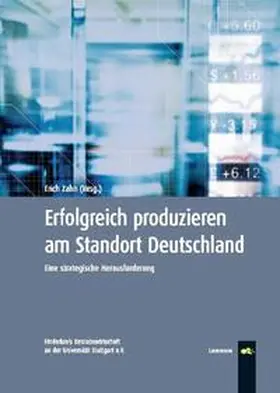 Zahn |  Erfolgreich produzieren am Standort Deutschland | Buch |  Sack Fachmedien