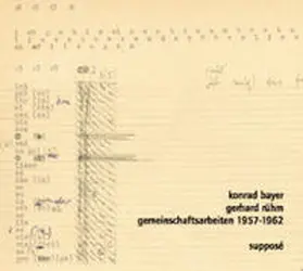 Bayer / Rühm |  Gemeinschaftsarbeiten 1957-1962 | Sonstiges |  Sack Fachmedien